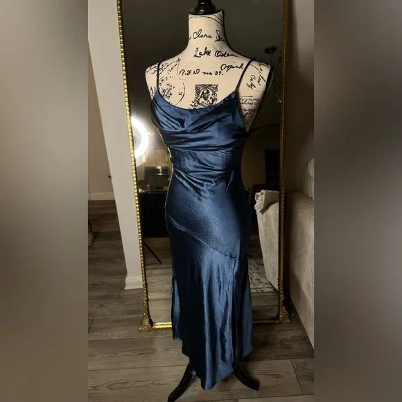 Hello Molly Midnight Blue Midi Dress - Picture 2 of 13